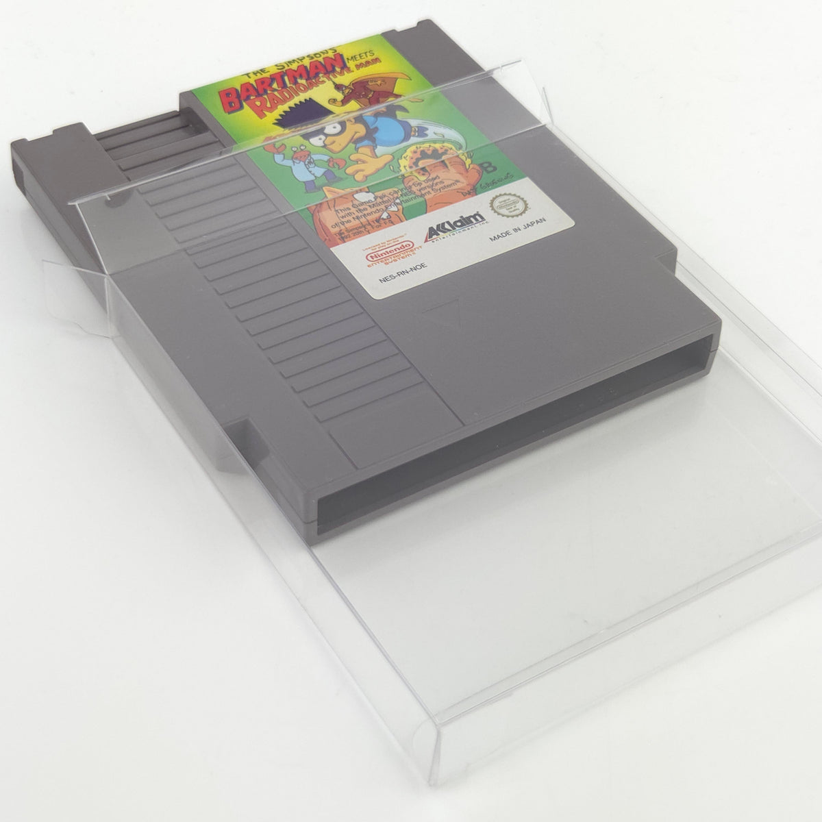Nintendo NES Spiel Bartman Meets Radioactive Man PAL NOE