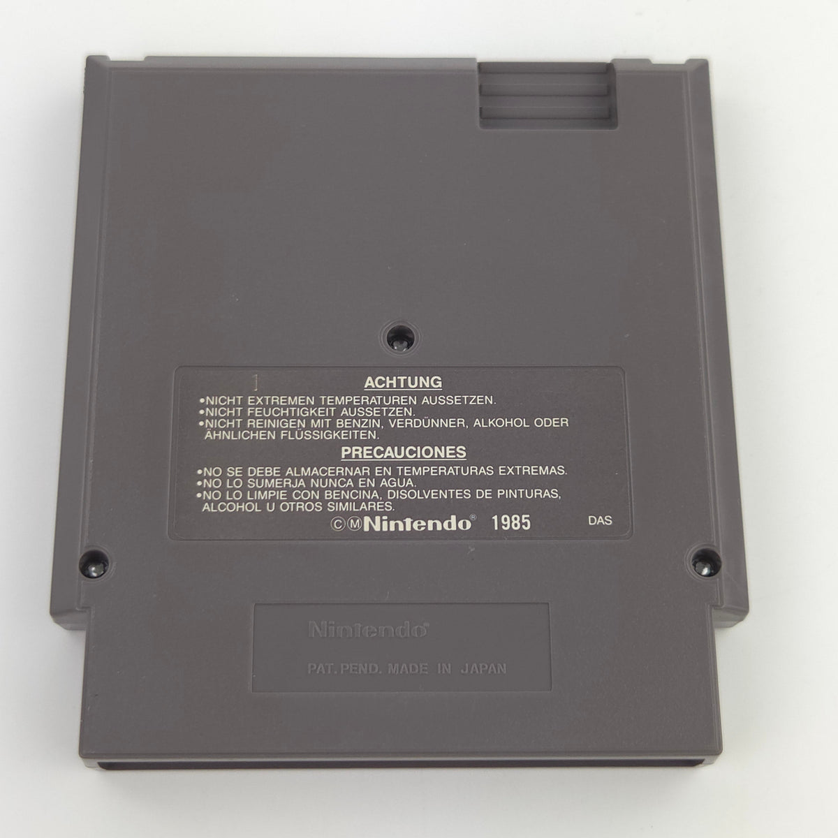 Nintendo NES Spiel Bartman Meets Radioactive Man PAL NOE