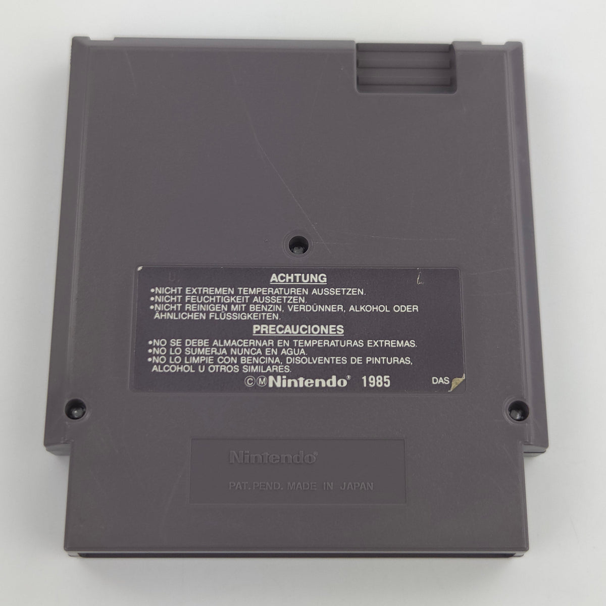Nintendo NES Spiel Tiger Heli Modul Case PAL B EEC