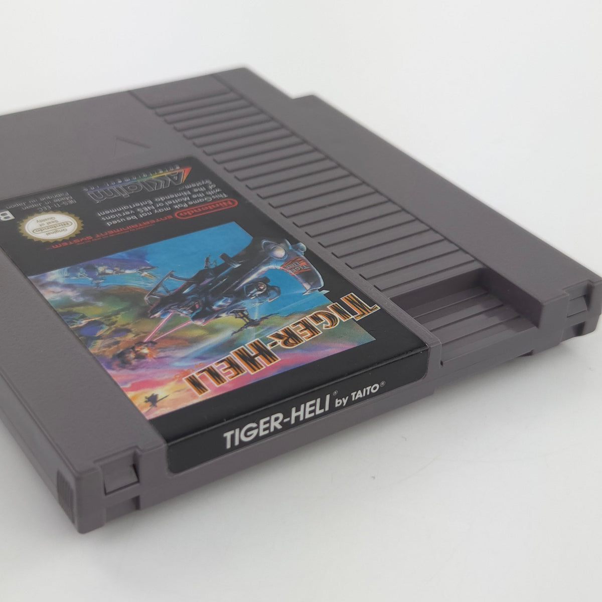 Nintendo NES Spiel Tiger Heli Modul Case PAL B EEC