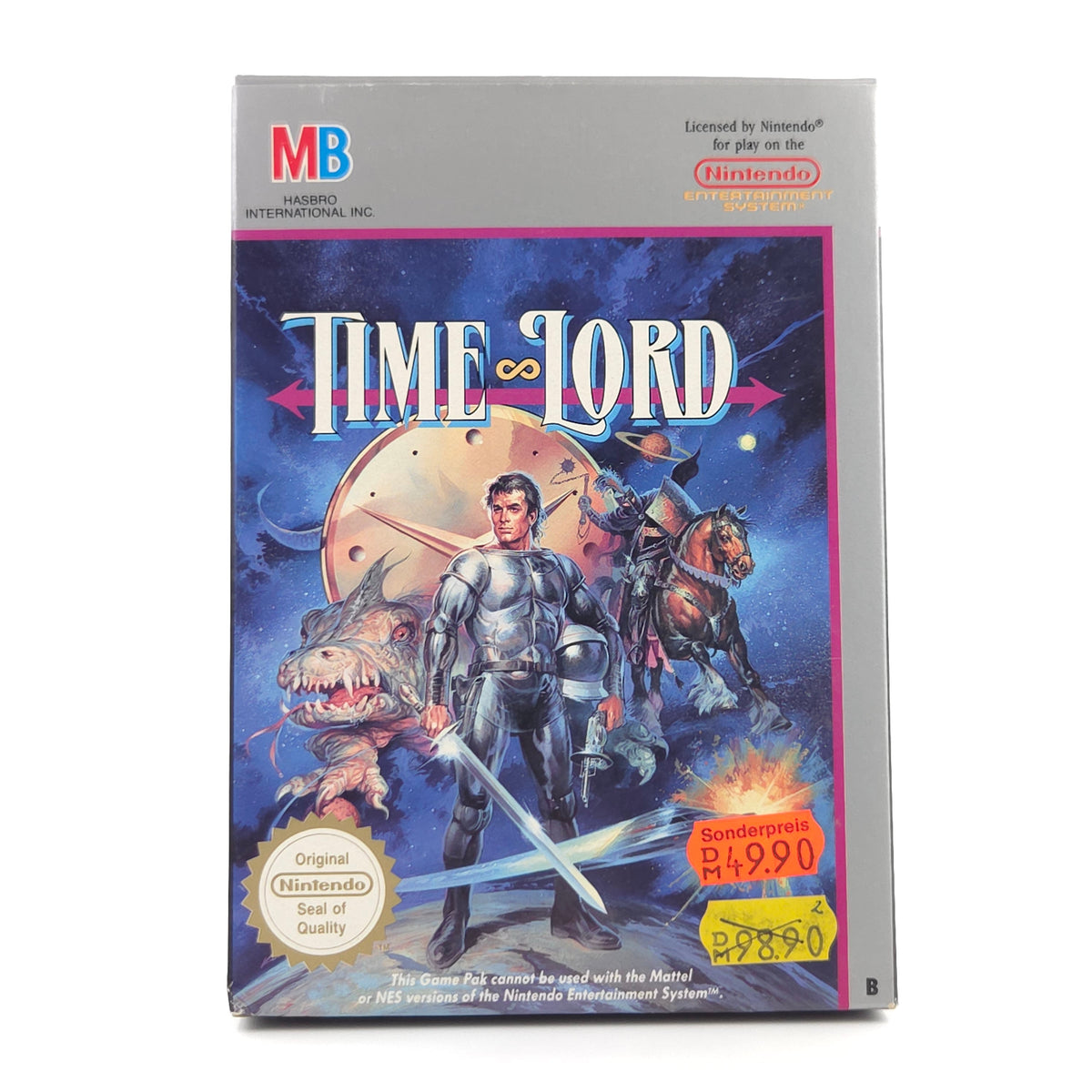 NES Spiel Time Lord OVP CIB PAL NOE