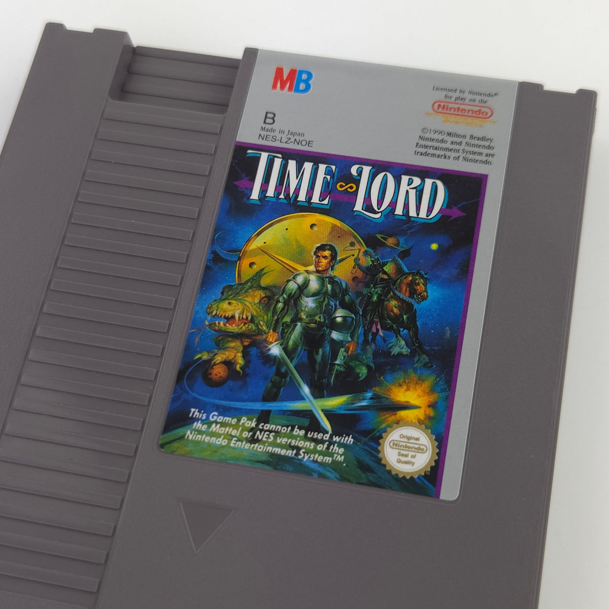 Nintendo NES Spiel Time Lord Modul Schutzhülle PAL NOE