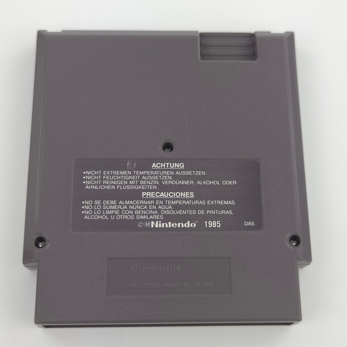Nintendo NES Spiel Time Lord Modul Schutzhülle PAL NOE