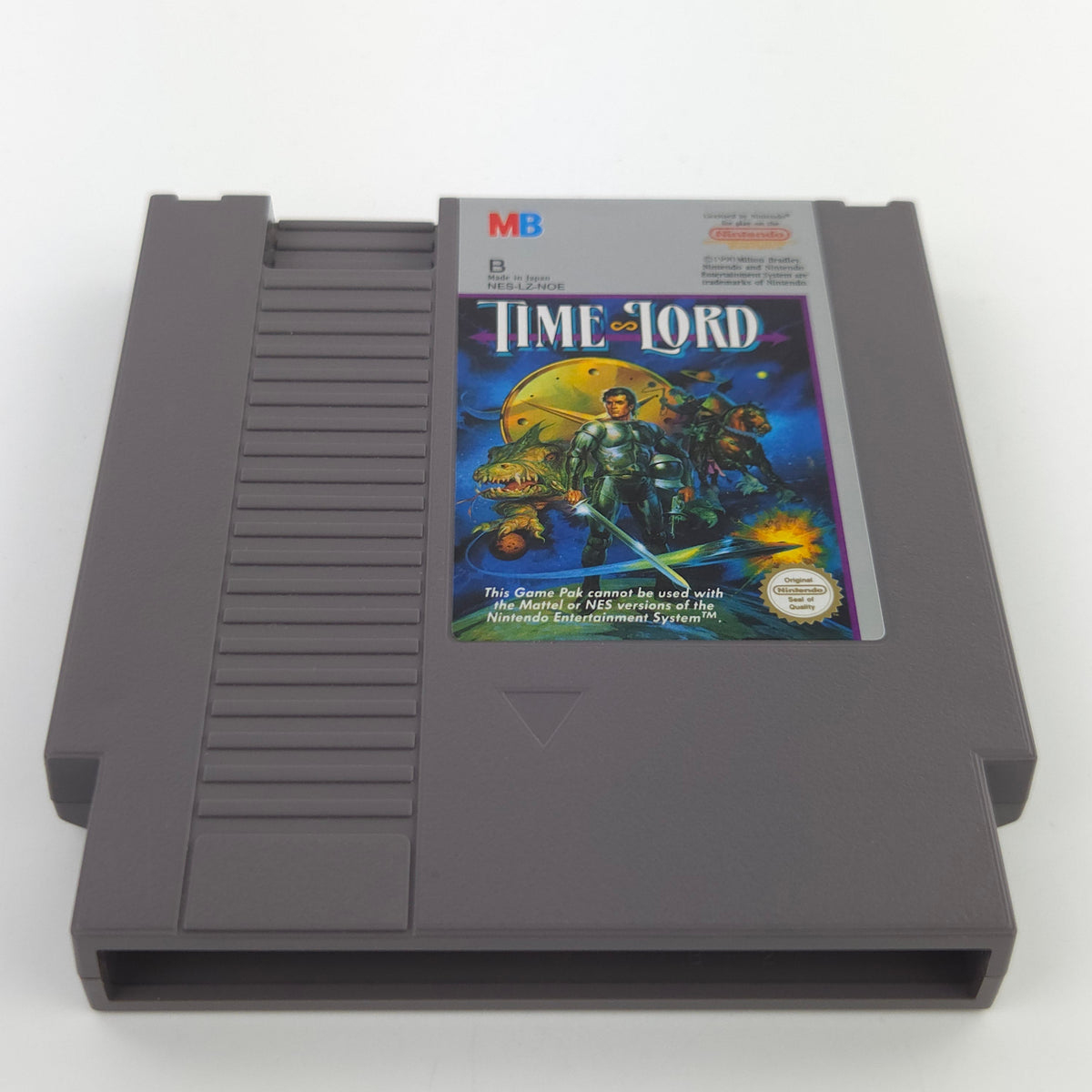 Nintendo NES Spiel Time Lord Modul Schutzhülle PAL NOE