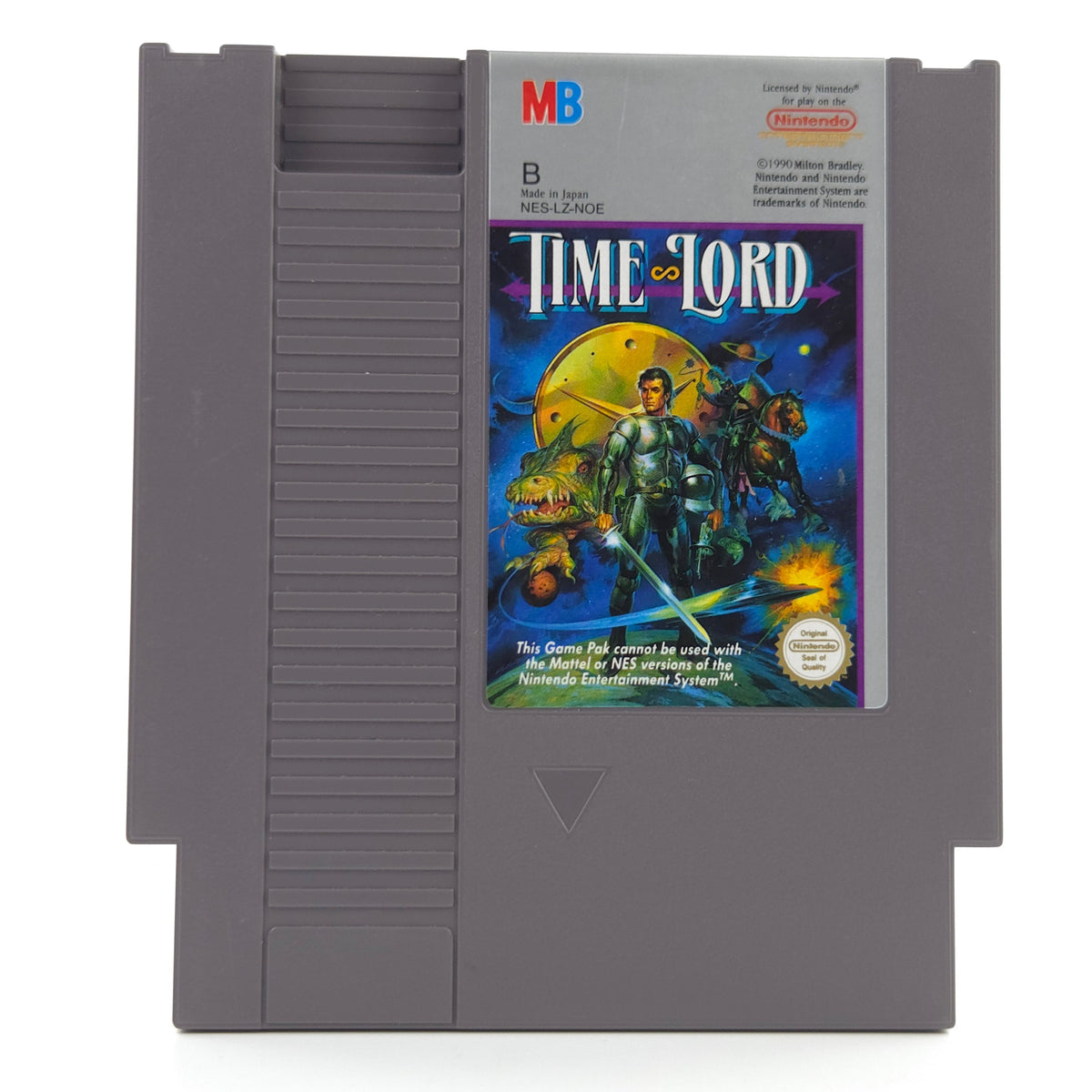 Nintendo NES Spiel Time Lord Modul Schutzhülle PAL NOE