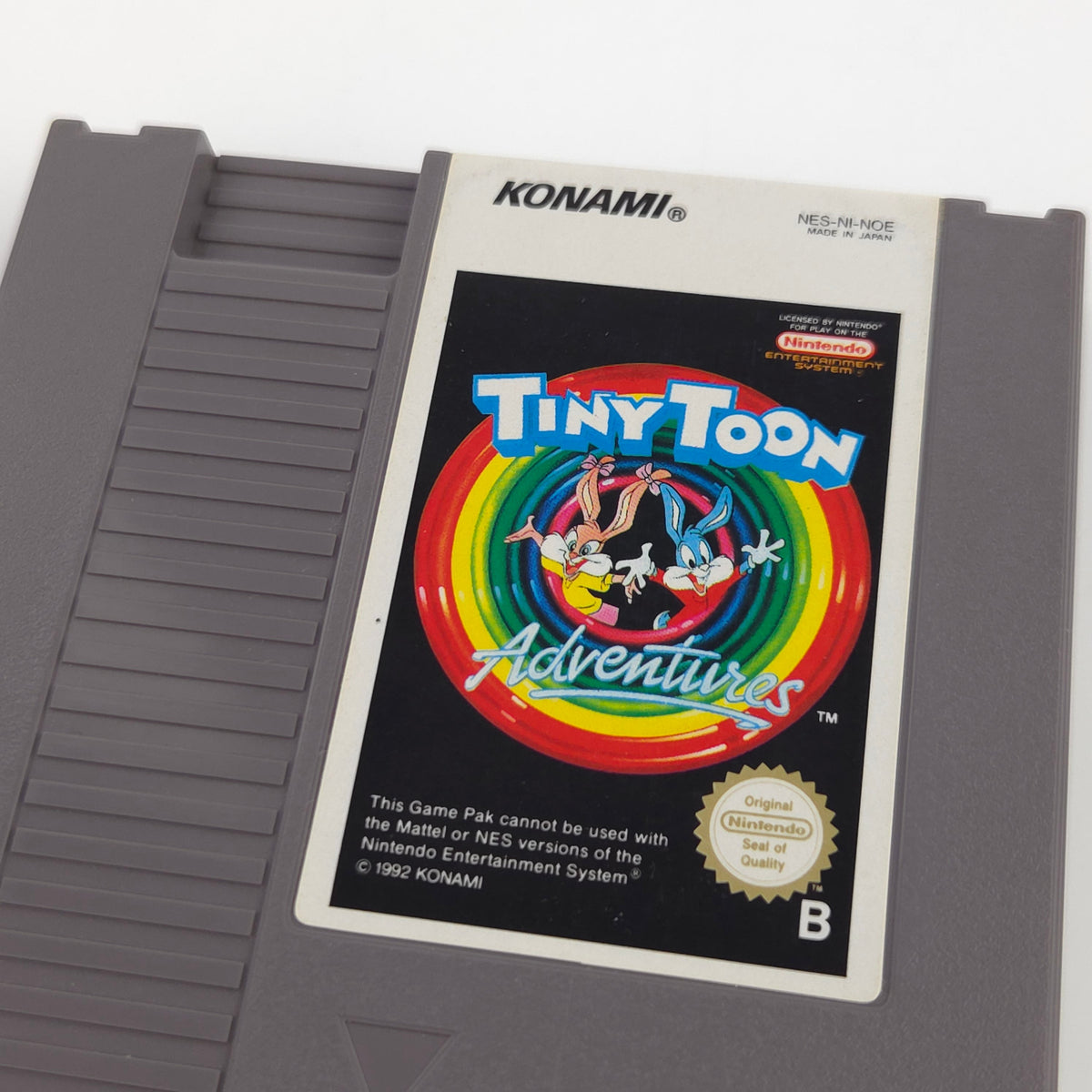 NES Spiel Tiny Toon Adventures Modul Schutzhülle NOE