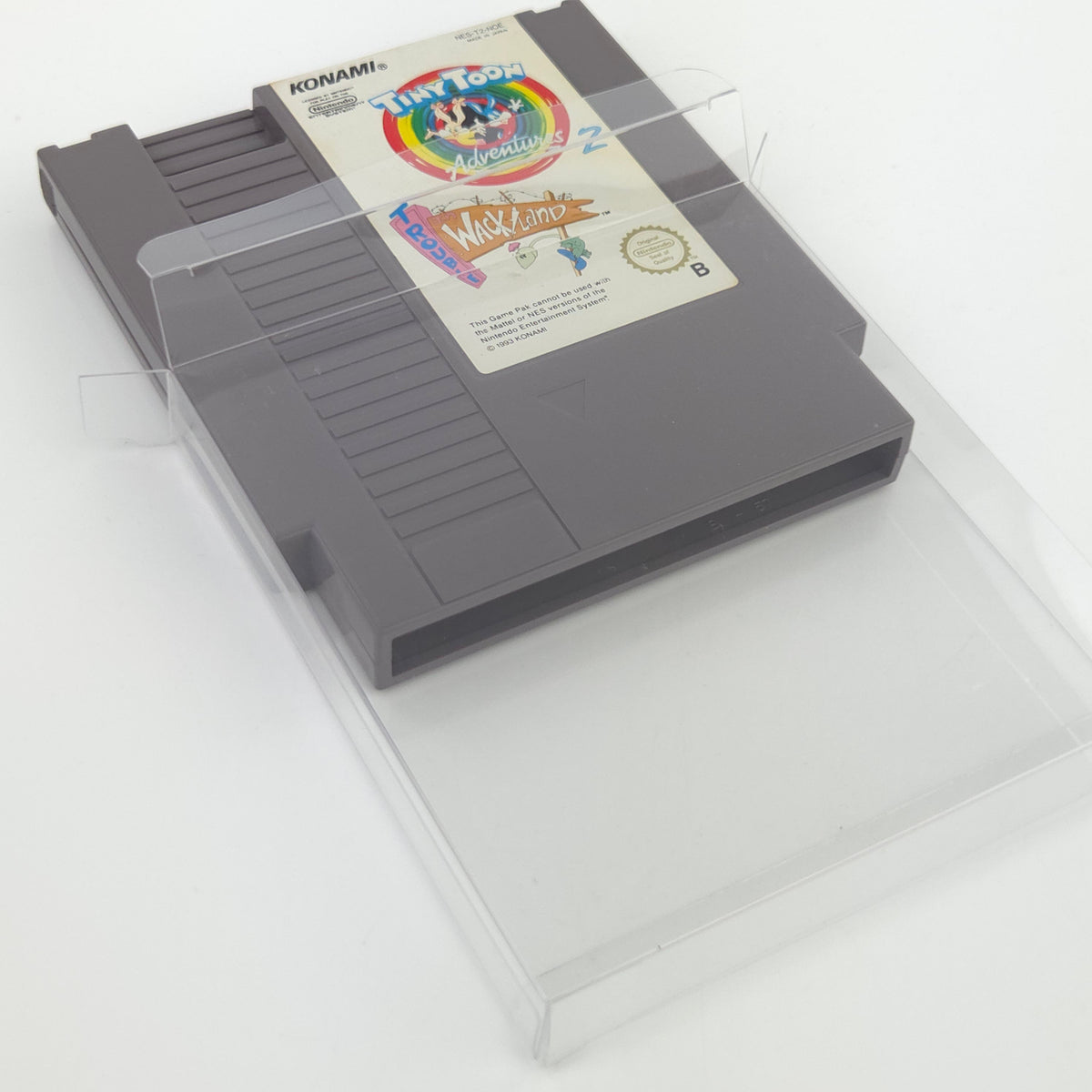 NES Spiel Tiny Toon Adventures 2 Modul Schutzhülle NOE