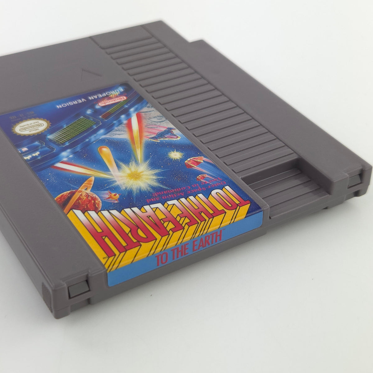 NES Spiel To The Earth Modul Schutzhülle PAL B EEC