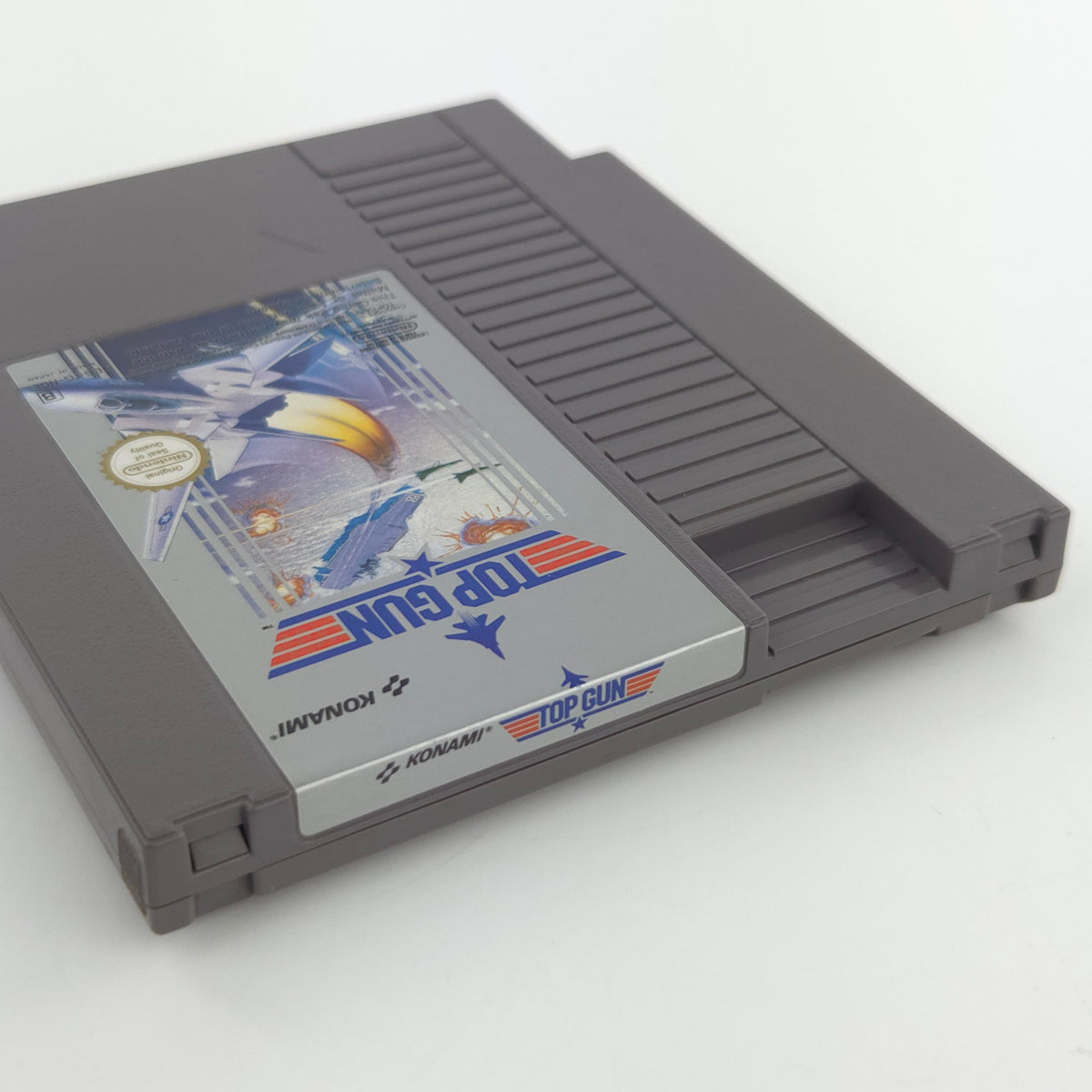 Nintendo NES Spiel Top Gun Modul Schutzhülle PAL NOE