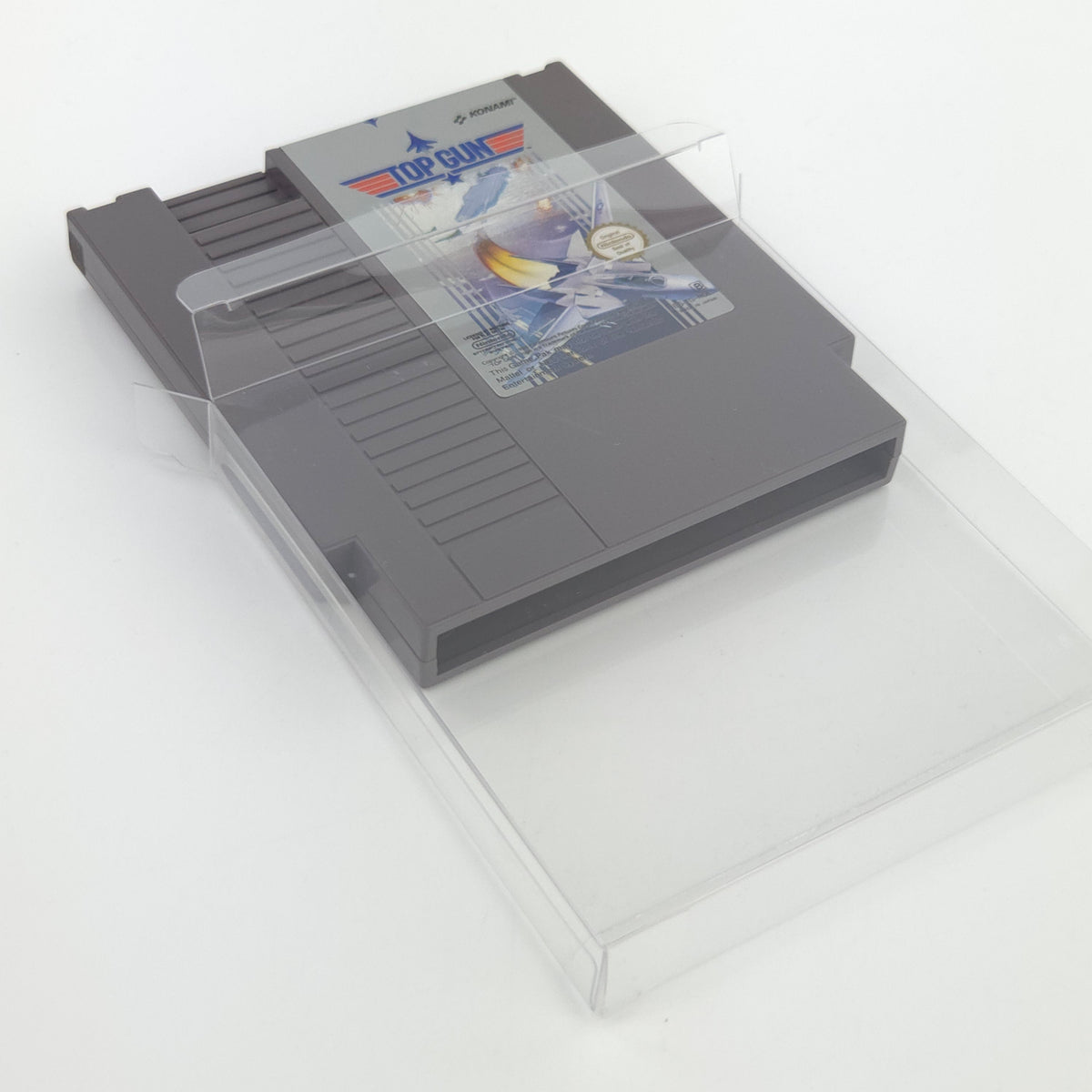 Nintendo NES Spiel Top Gun Modul Schutzhülle PAL NOE