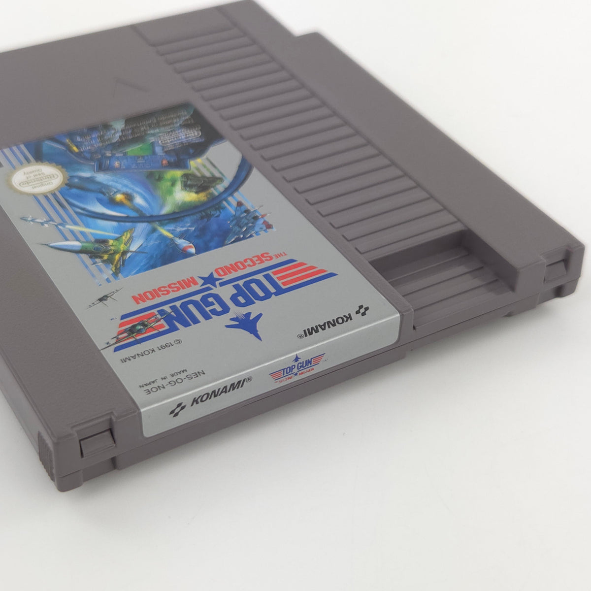 NES Spiel Top Gun Second Mission Modul PAL NOE