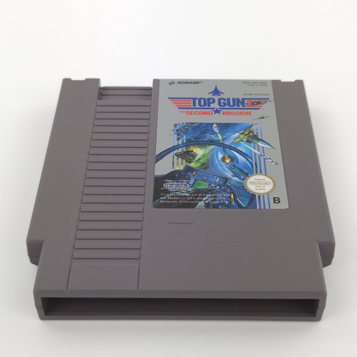 NES Spiel Top Gun Second Mission Modul PAL NOE