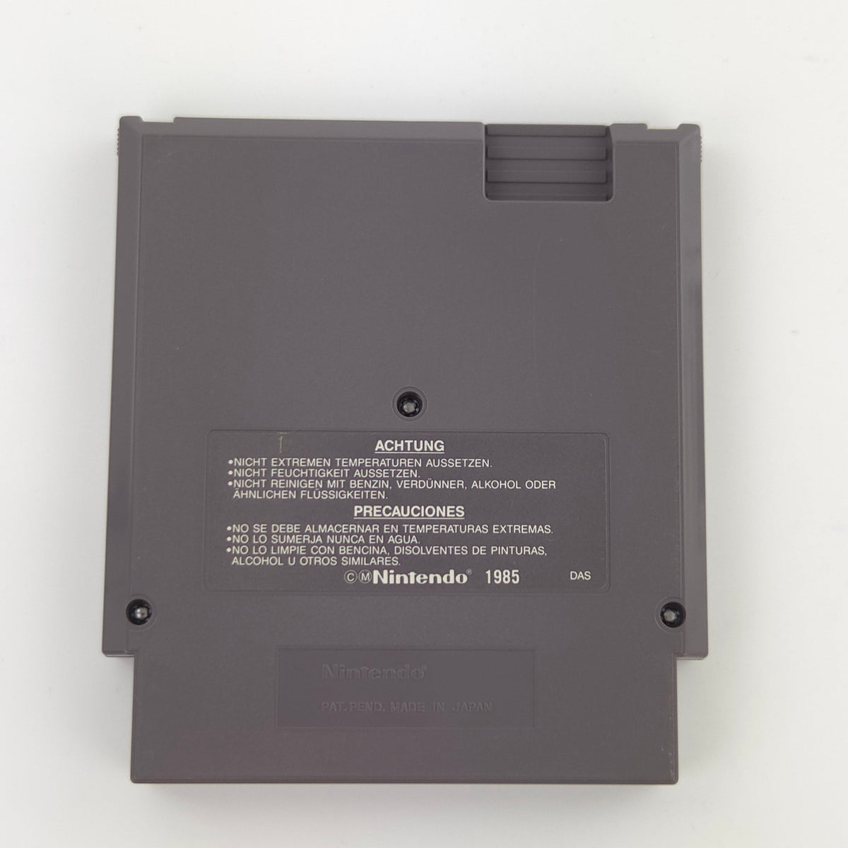 NES Spiel Top Gun Second Mission Modul PAL NOE