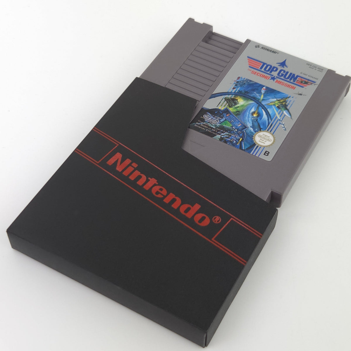 NES Spiel Top Gun Second Mission Modul PAL NOE