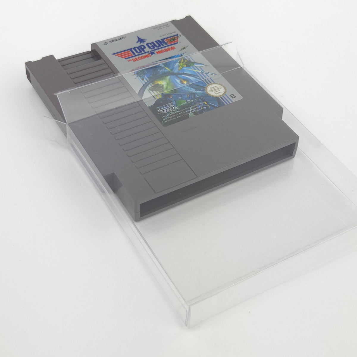 Nintendo NES Spiel Top Gun Second Mission Schutzhülle