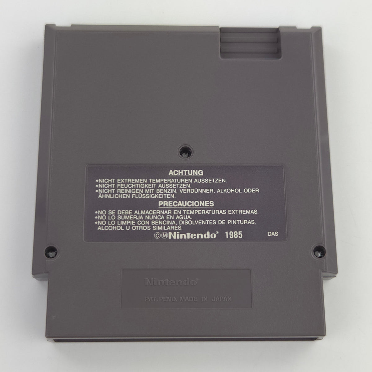 Nintendo NES Spiel Totally Rad Modul Schutzhülle NOE