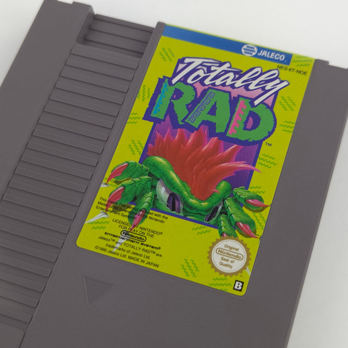 Nintendo NES Spiel Totally Rad Modul Schutzhülle NOE