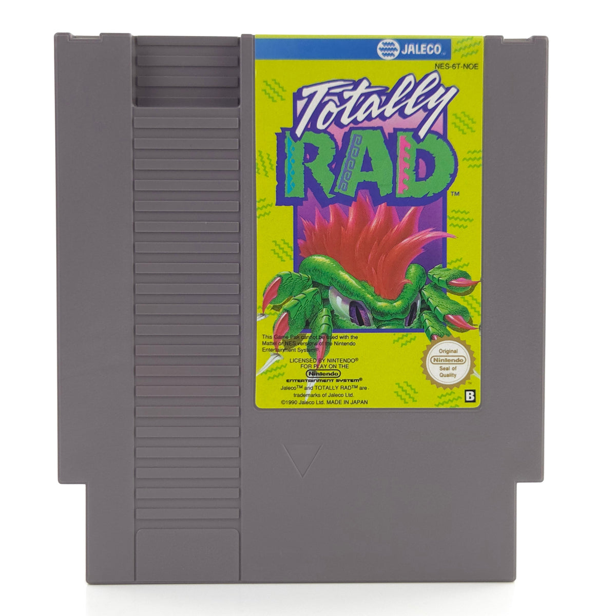 Nintendo NES Spiel Totally Rad Modul Schutzhülle NOE