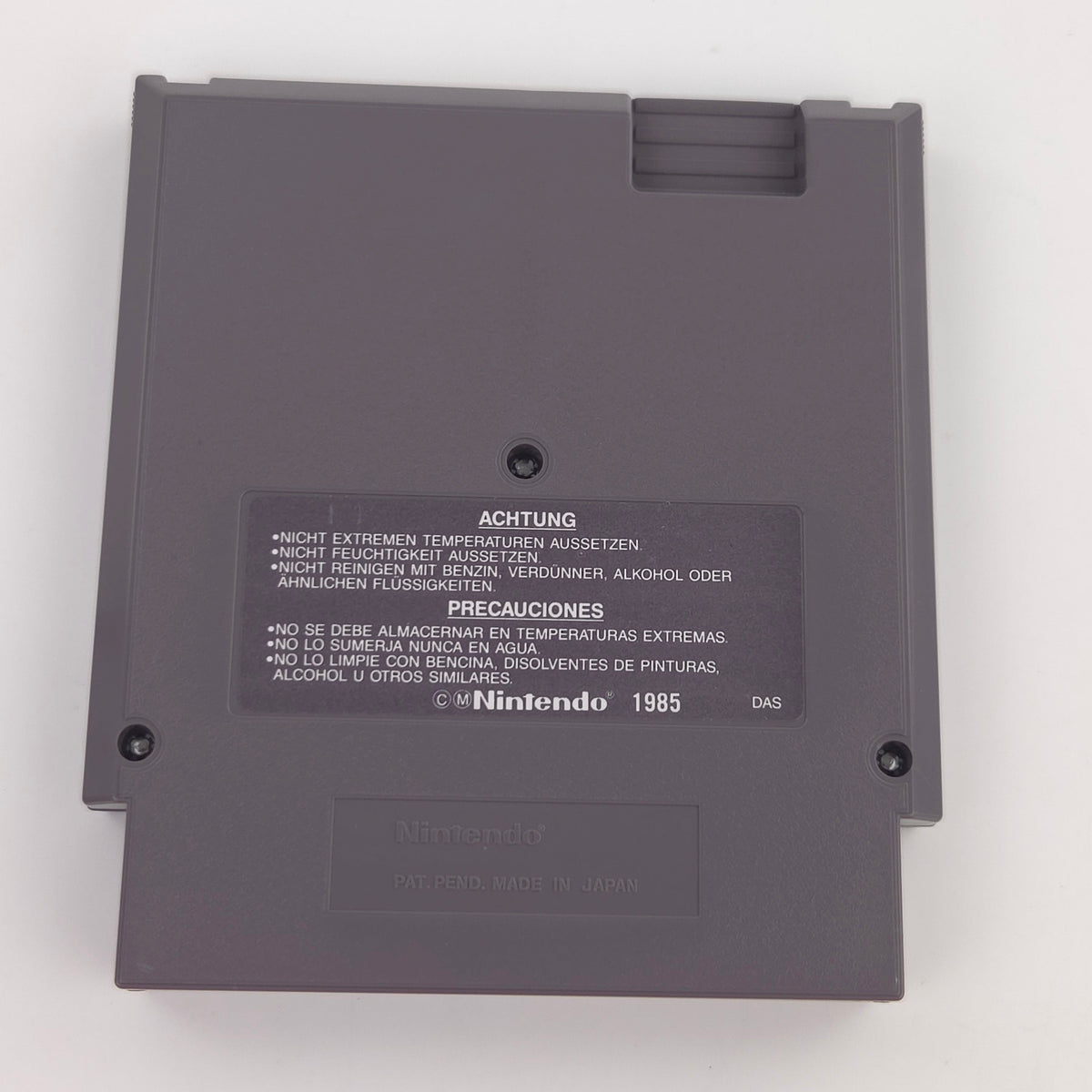 NES Spiel Track and Field II Modul Schuber PAL NOE Sport