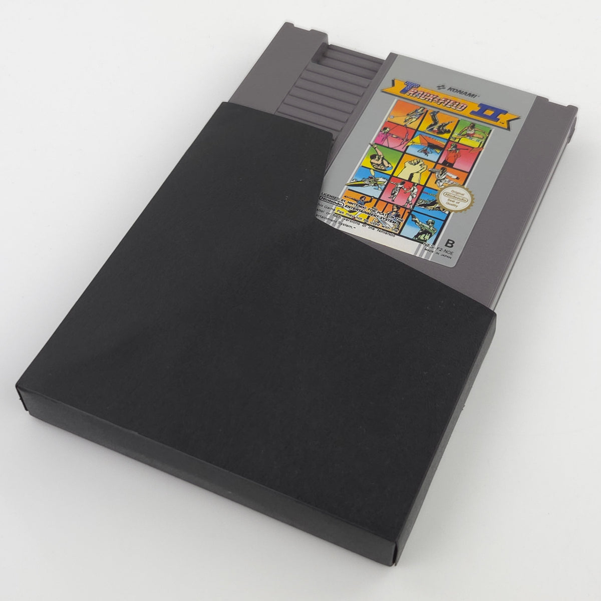 Nintendo NES Spiel Track Field II Modul Schuber NOE
