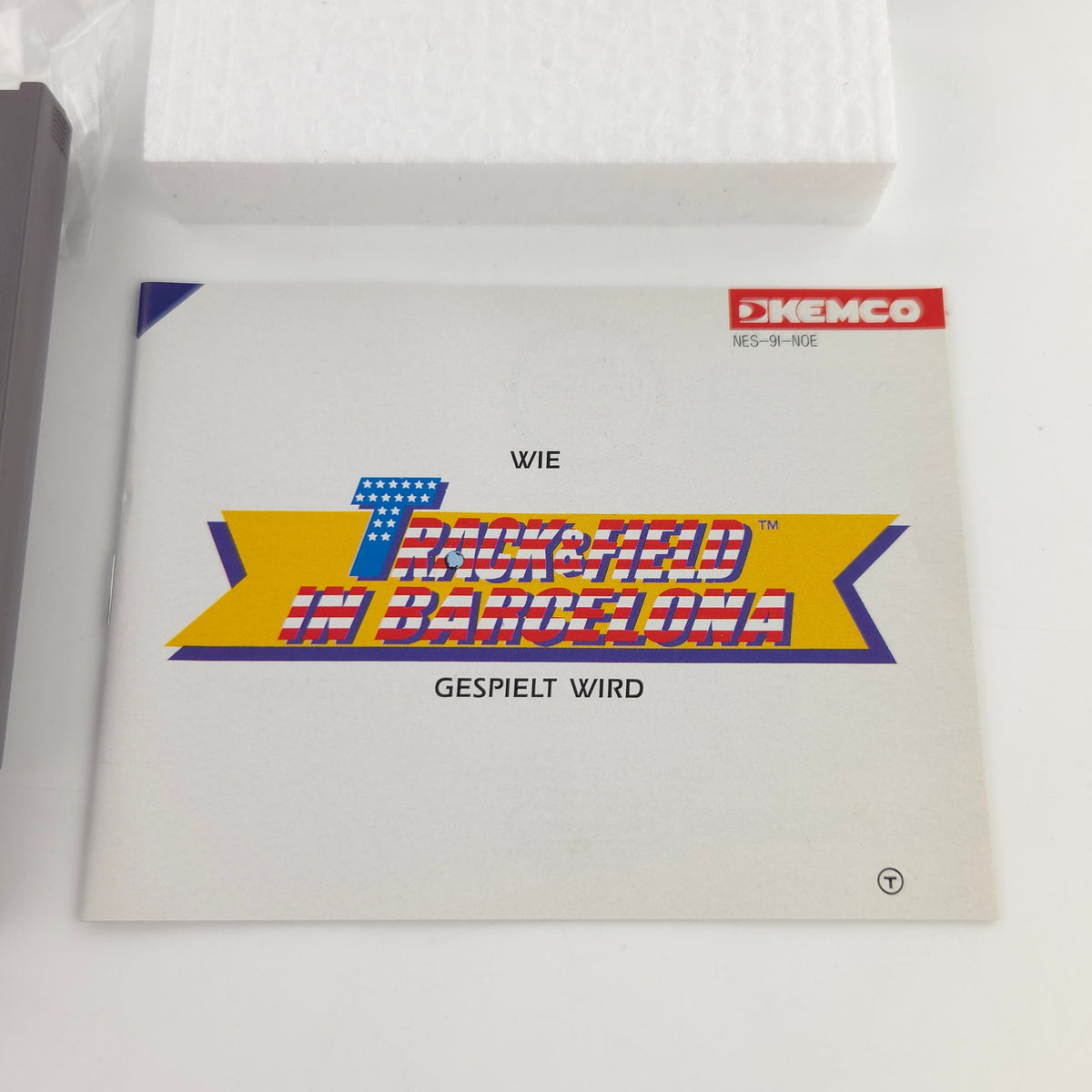 Nintendo NES Spiel Track and Field nahezu neuwertig OVP