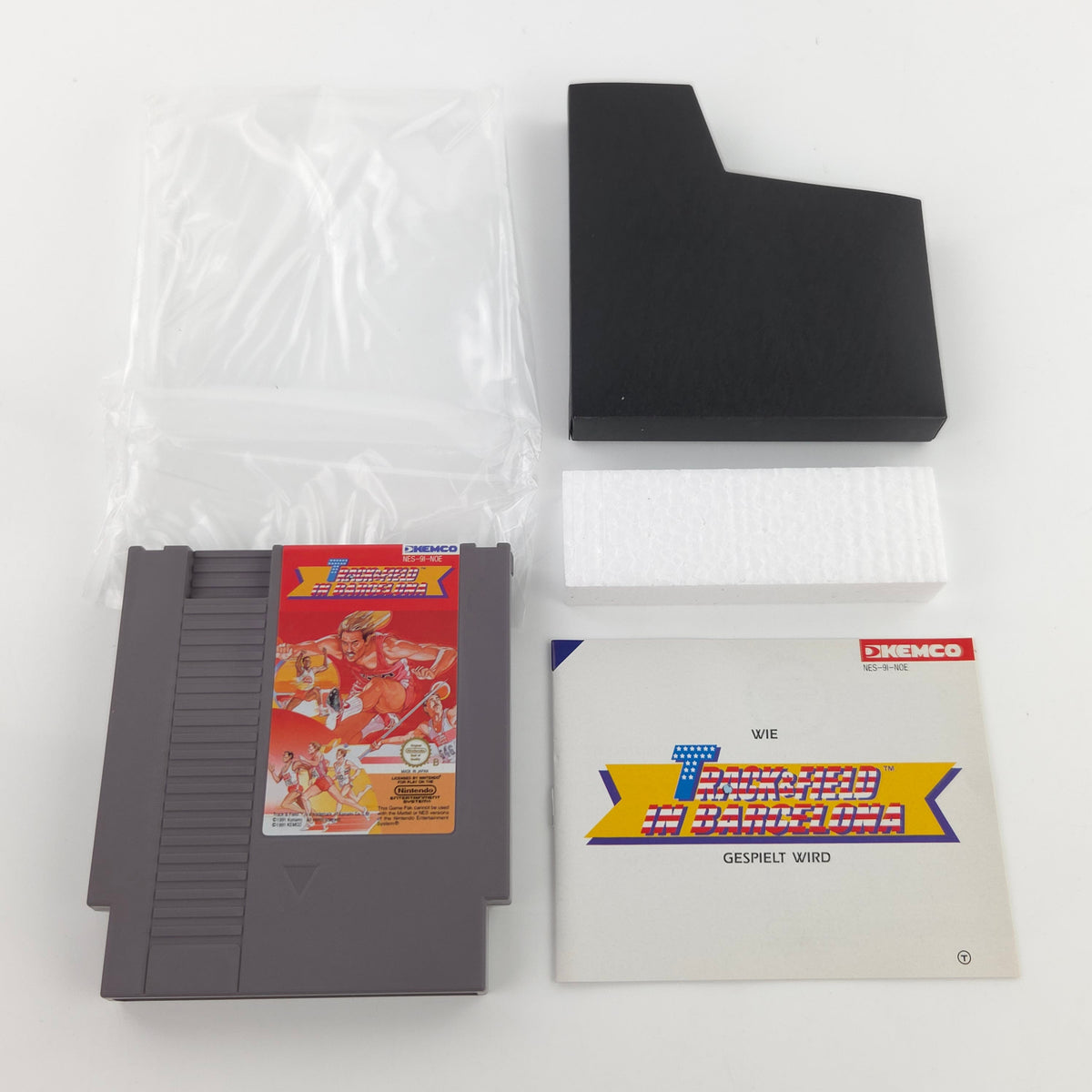 Nintendo NES Spiel Track and Field nahezu neuwertig OVP