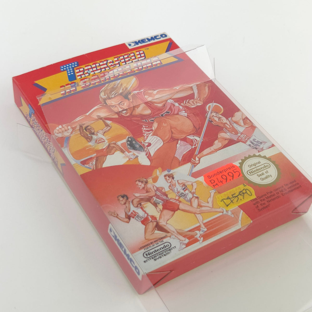 Nintendo NES Spiel Track and Field nahezu neuwertig OVP
