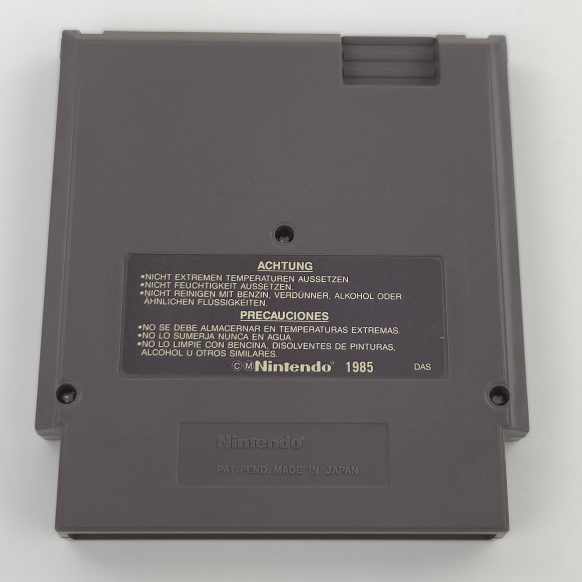 Nintendo NES Spiel TROG Modul Schutzhülle PAL NOE Acclaim