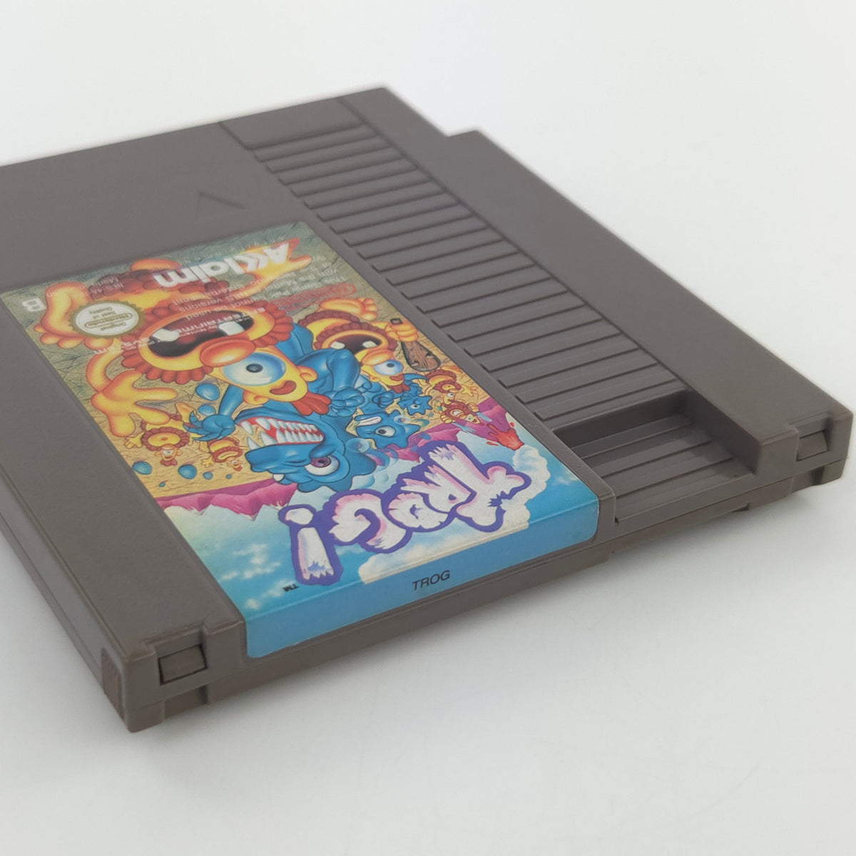 Nintendo NES Spiel TROG Modul Schutzhülle PAL NOE Acclaim