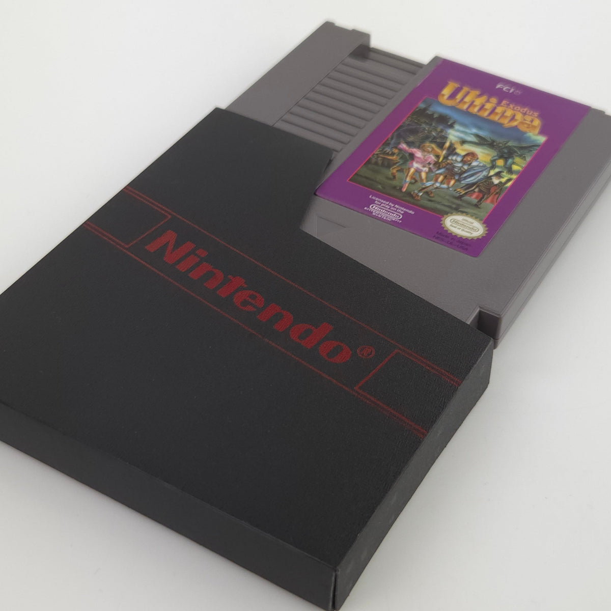 NES Spiel Ultima Exodus Modul Cartridge REV-A USA
