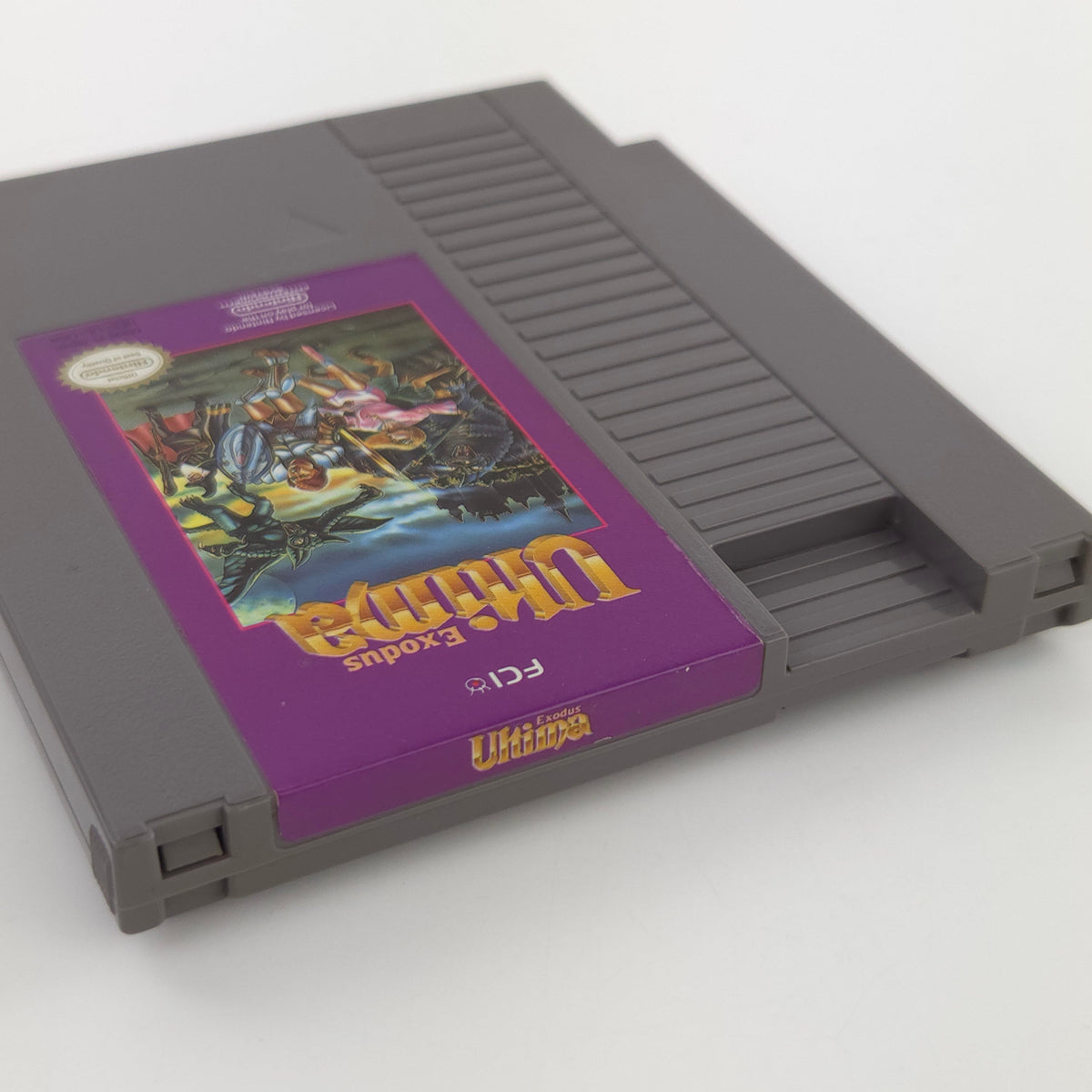 NES Spiel Ultima Exodus Modul Cartridge REV-A USA