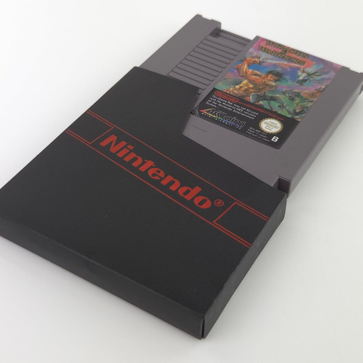 NES Spiel Wizards & Warriors Modul Cartridge Acclaim EEC