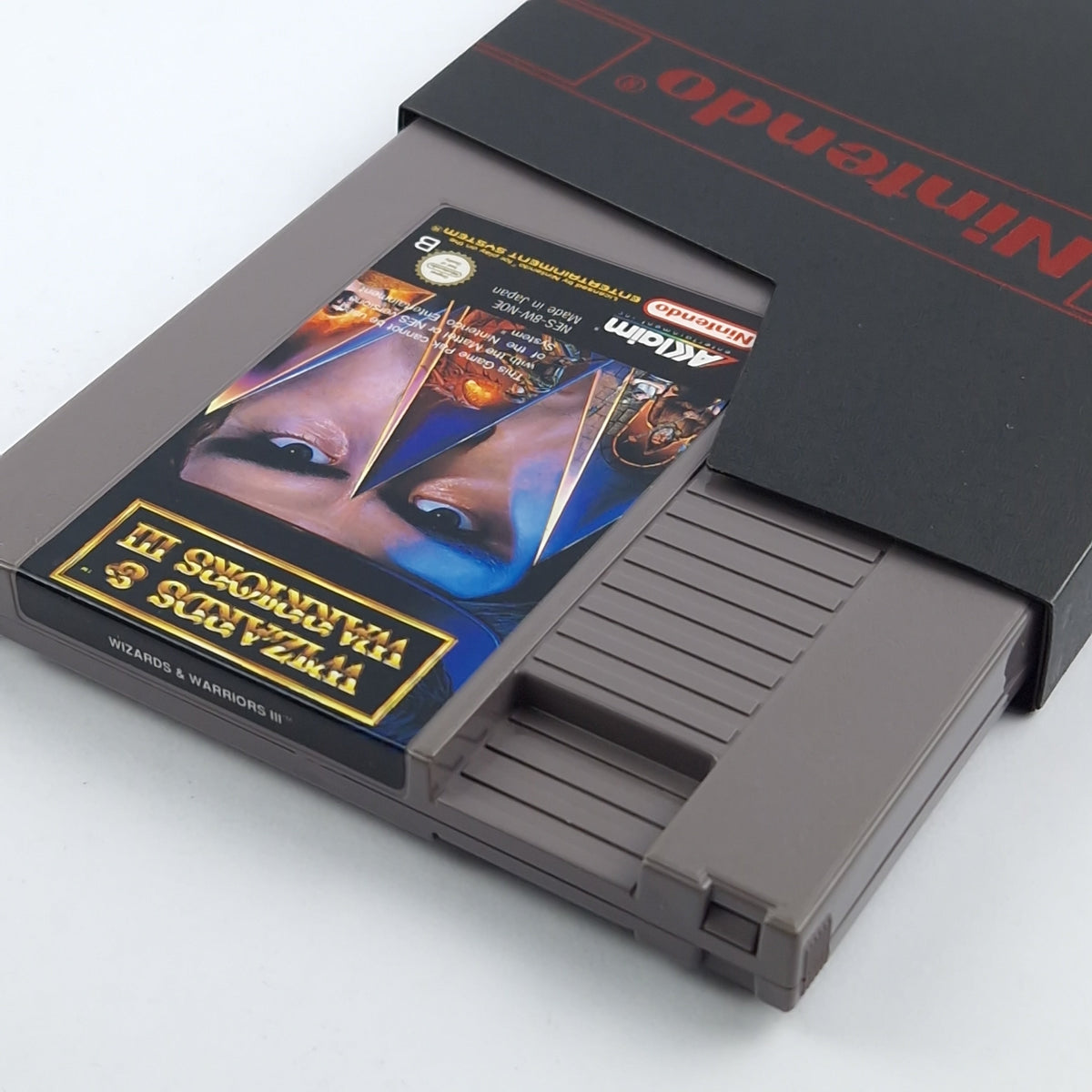 Nintendo NES Spiel – Wizards & Warriors III Modul PAL-B