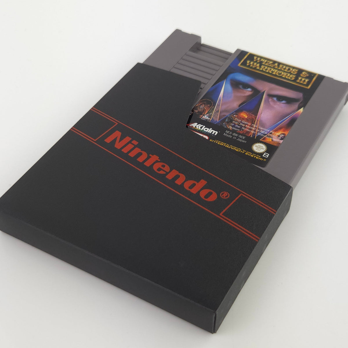 NES Spiel Wizards & Warriors III Modul Schuber PAL-B NOE