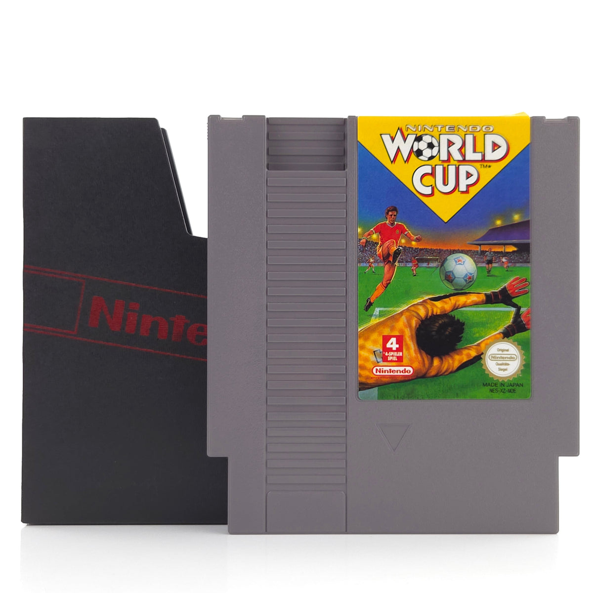 NES Spiel World Cup Fußball Modul Schuber PAL B NOE
