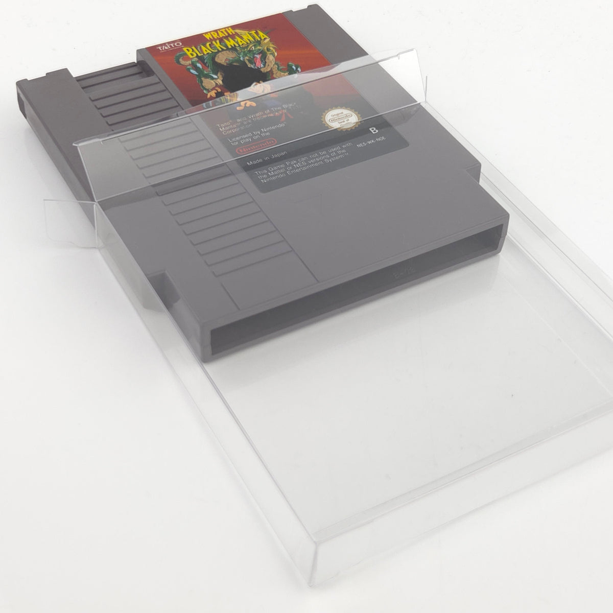 NES Spiel Wrath of the Black Manta Modul Schutzhülle NOE