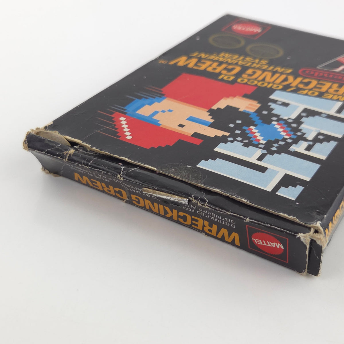 Nintendo NES Spiel Wrecking Crew OVP PAL Mattel