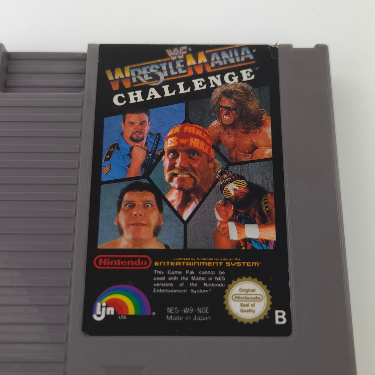 NES Spiel WWF Wrestle Mania Challenge Modul PAL NOE