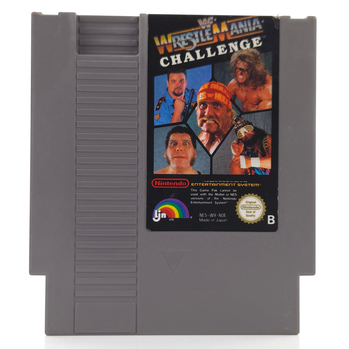 NES Spiel WWF Wrestle Mania Challenge Modul PAL NOE
