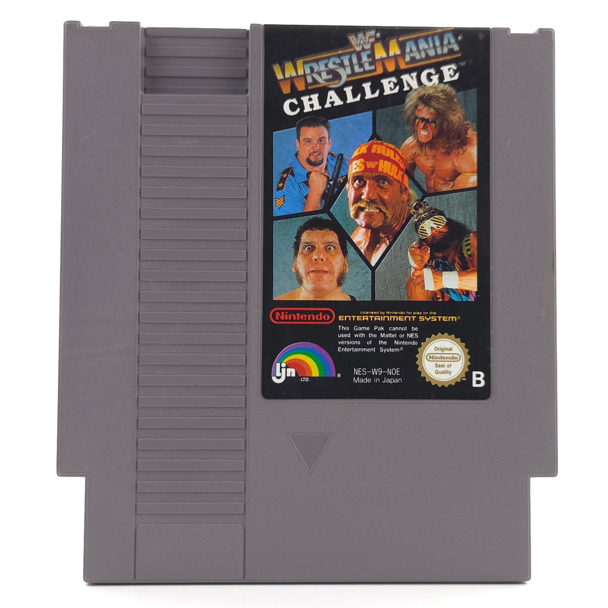 Nintendo NES Spiel WWF Wrestle Mania Challenge Schutzhülle