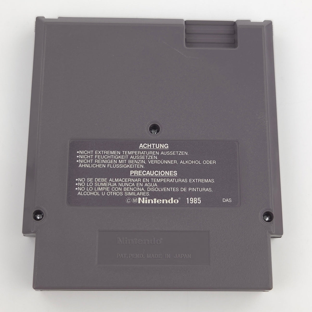 Nintendo NES Spiel WWF Wrestle Mania Challenge Schutzhülle
