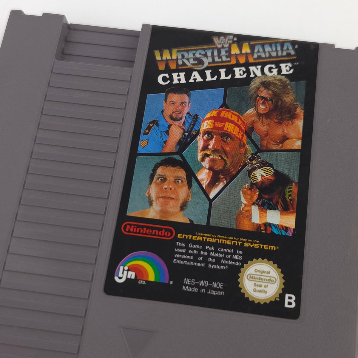 Nintendo NES Spiel WWF Wrestle Mania Challenge Schutzhülle