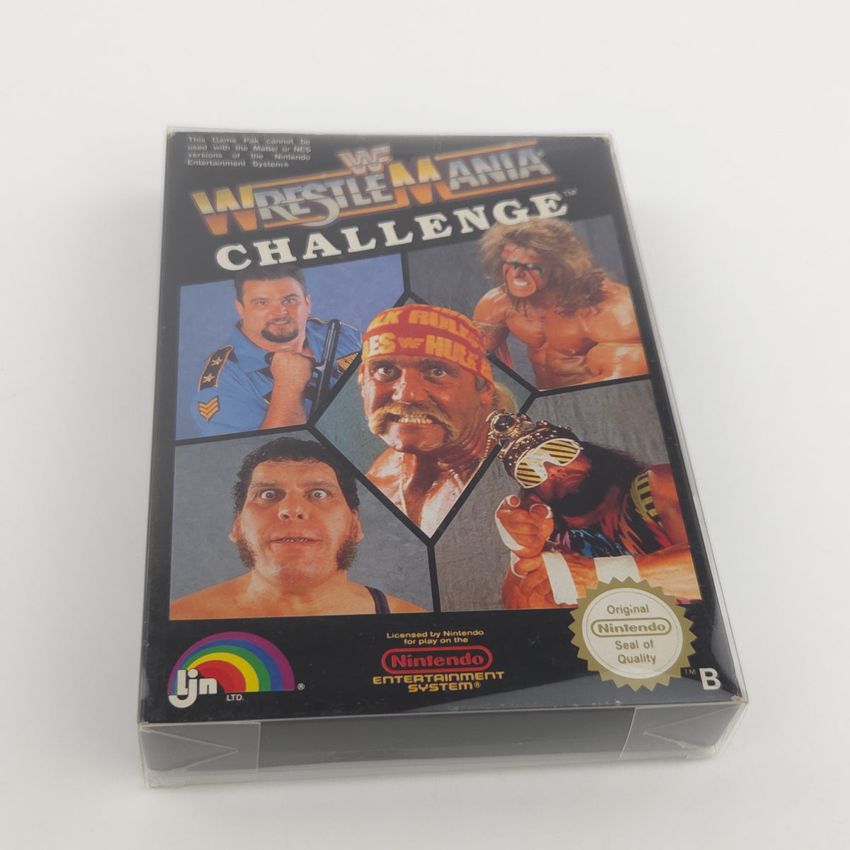 NES Spiel WWF Wrestle Mania Challenge OVP PAL-B NOE-1