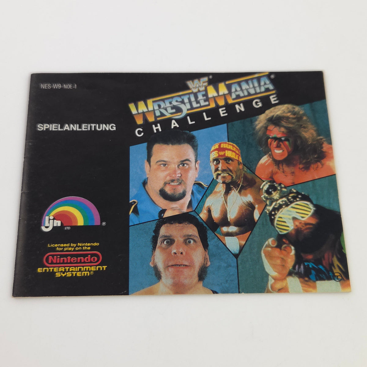 NES Spiel WWF Wrestle Mania Challenge OVP PAL-B NOE-1