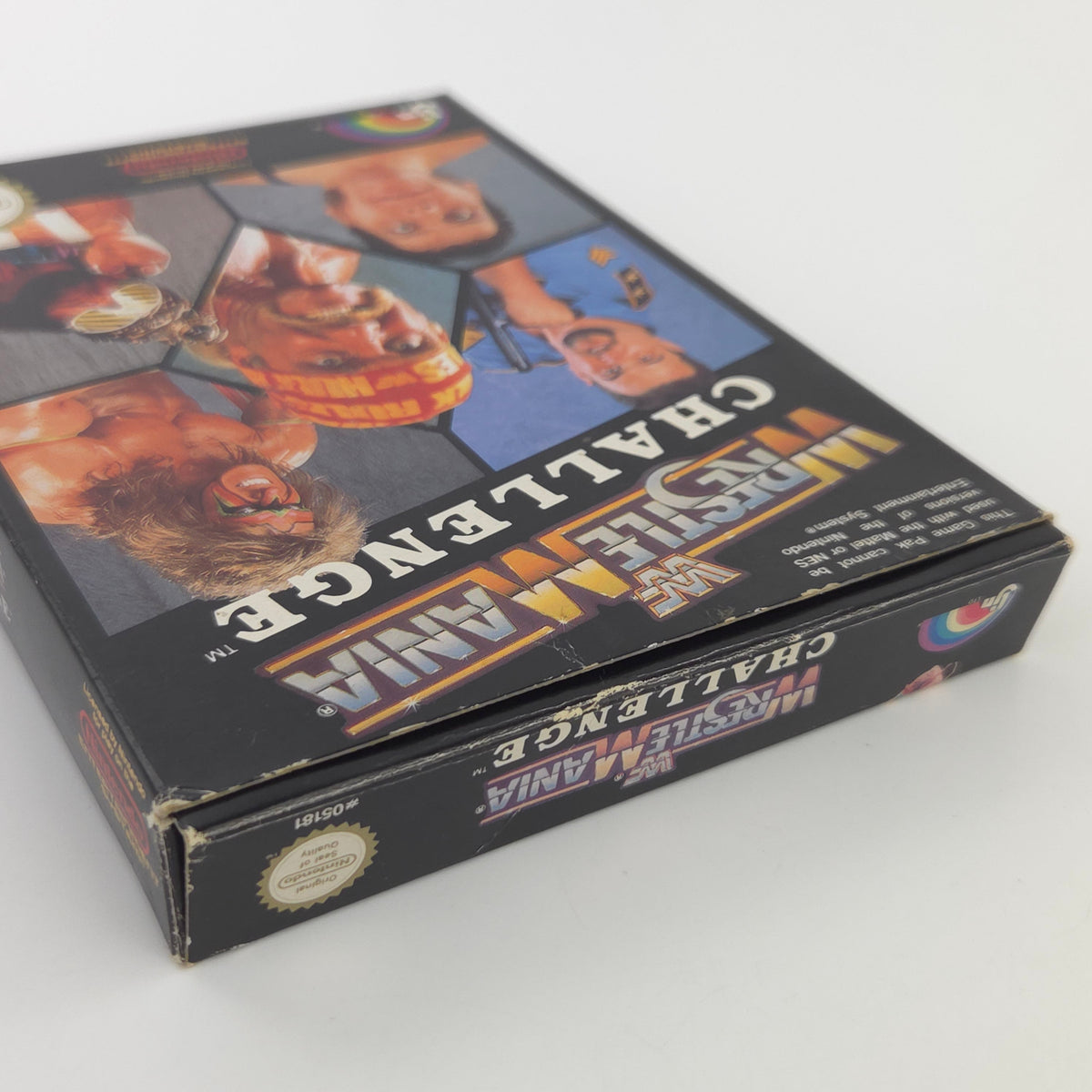 NES Spiel WWF Wrestle Mania Challenge OVP PAL-B NOE-1