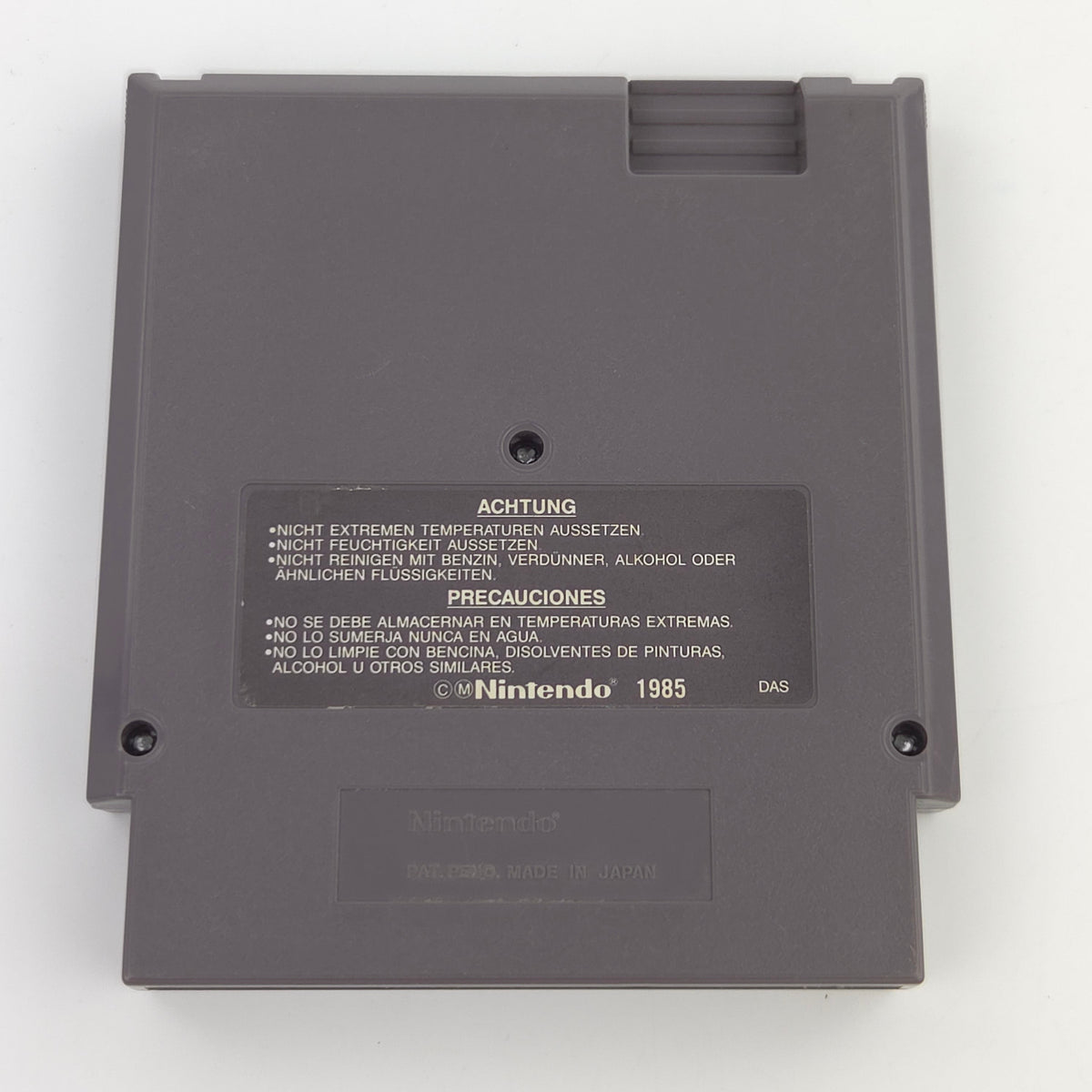 NES Spiel WWF Wrestle Mania Steel Cage Challenge PAL NOE