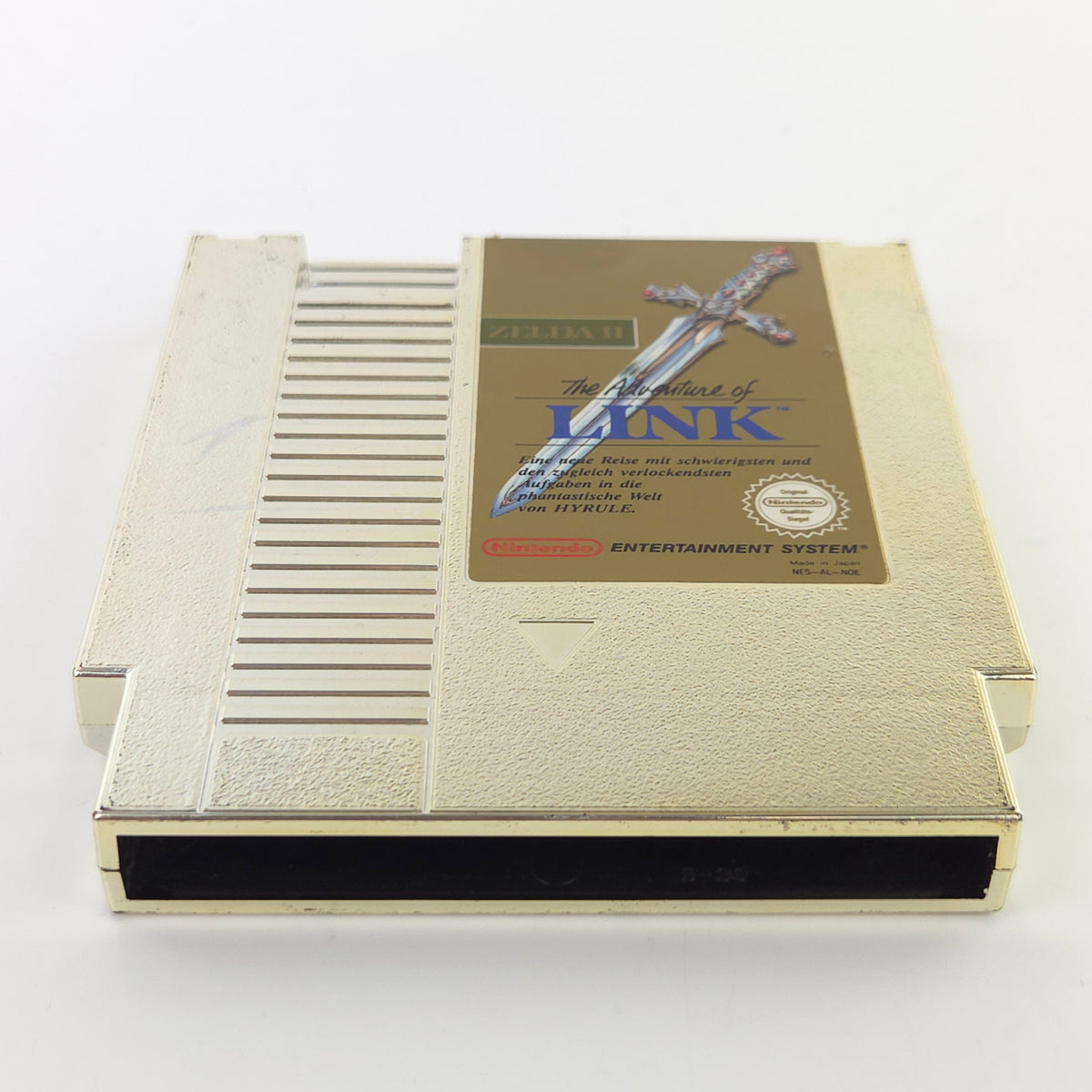 NES Spiel Zelda II The Adventure of Link Modul Schuber NOE