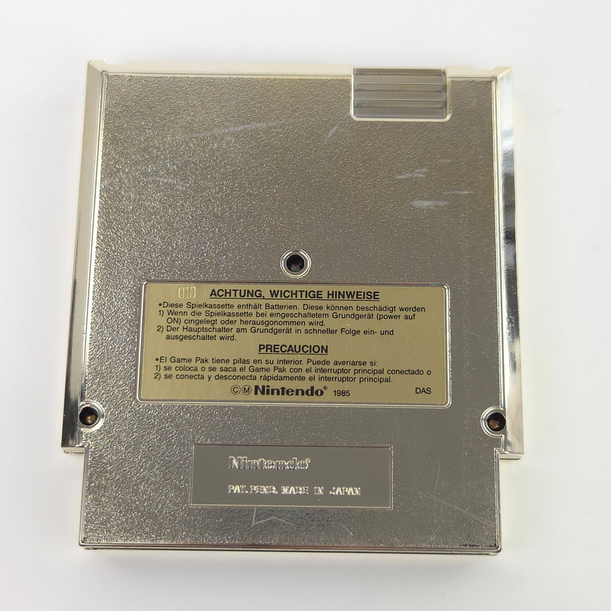 NES Spiel Zelda II The Adventure of Link Modul Schuber NOE