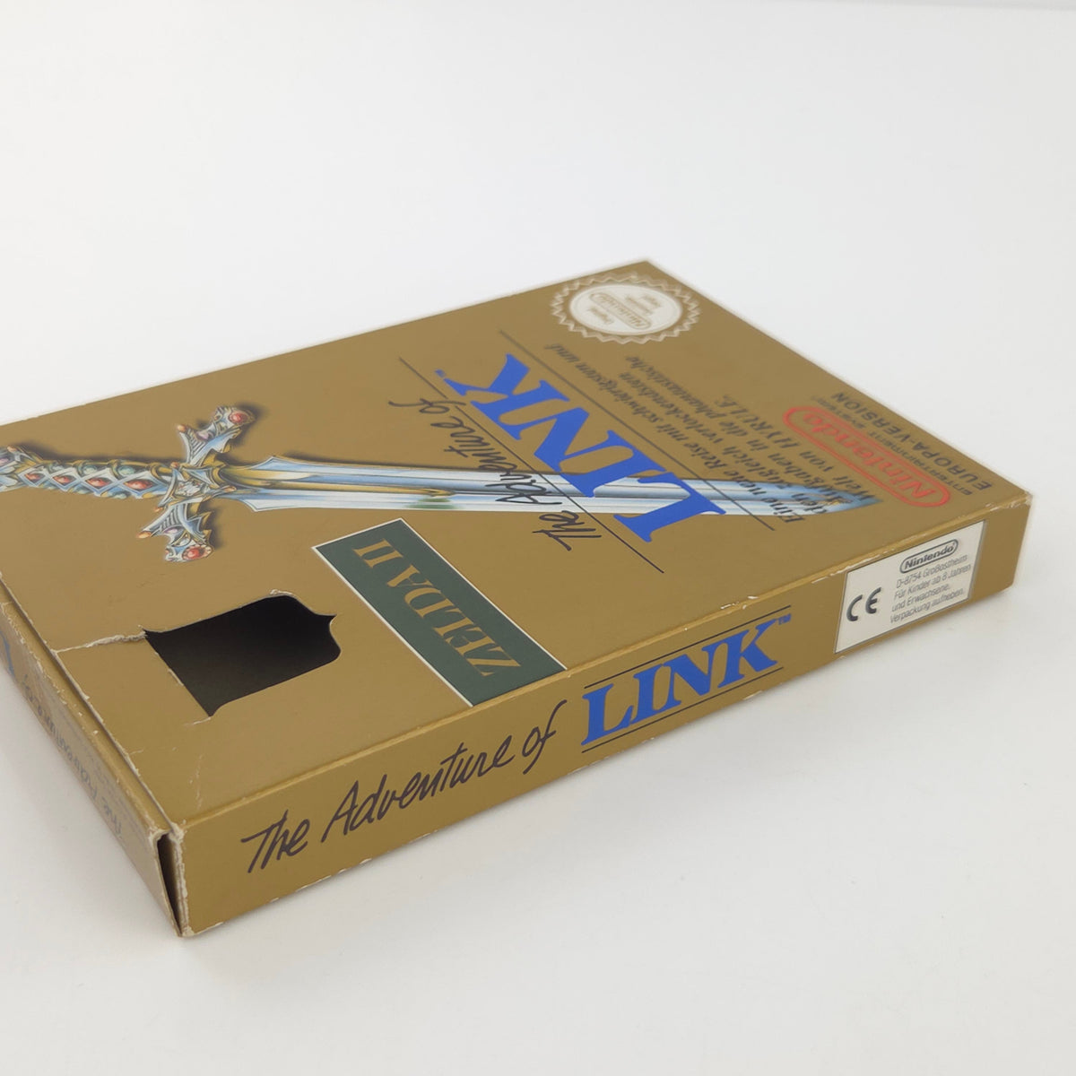 NES Spiel Zelda II The Adventure of Link OVP PAL NOE