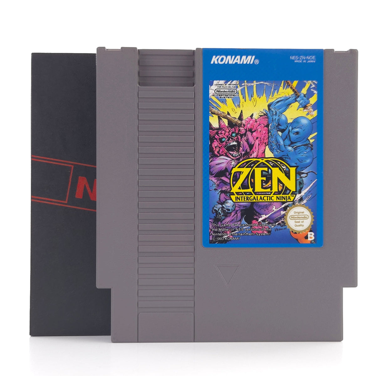 NES Spiel ZEN Intergalactic Ninja Modul Konami NOE PAL